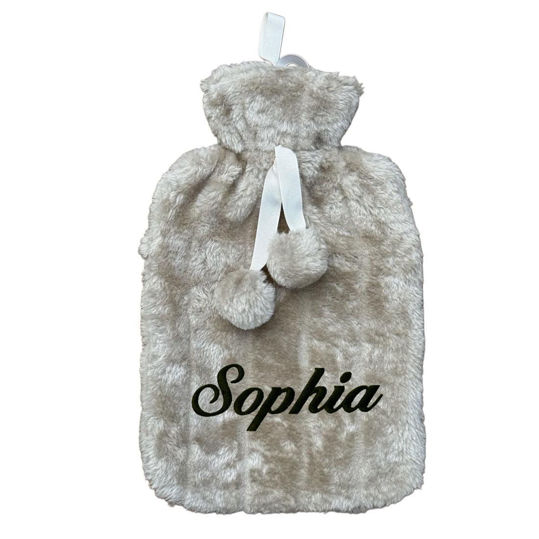 Pom Pom Hot Water Bottle