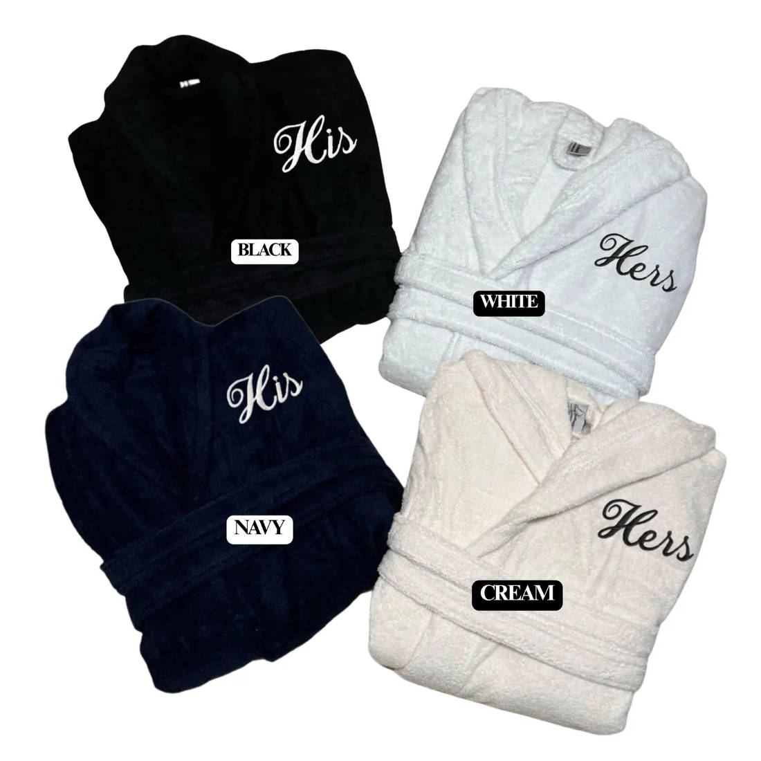 Supreme Luxury Bamboo Couple Bathrobes